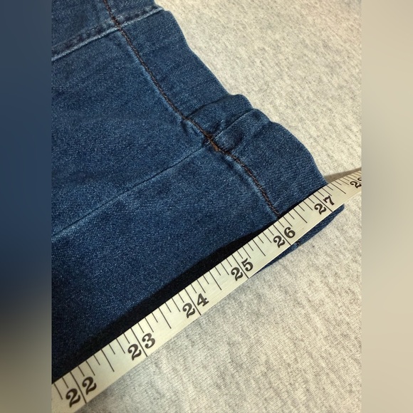 Oat New York Cloud Luxe Denim Middle Seam Barrel Jeans – Medium Dark Wash 👖✨ - Picture 6 of 6